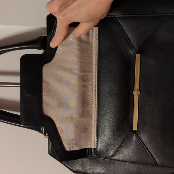 Tory Burch Purse Briefcase Bag - Picture 2 of 10